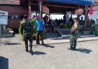 Babinsa Koramil Dawan Gencarkan Patroli di Kawasan Pelabuhan The Angkal Cruise