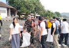 Babinsa Koramil Dawan Jadi Pelopor Aksi Bersih-Bersih di Pantai Kusamba