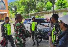 Pastikan Perayaan Natal Berjalan Lancar, Kodim Klungkung Lakukan Patroli